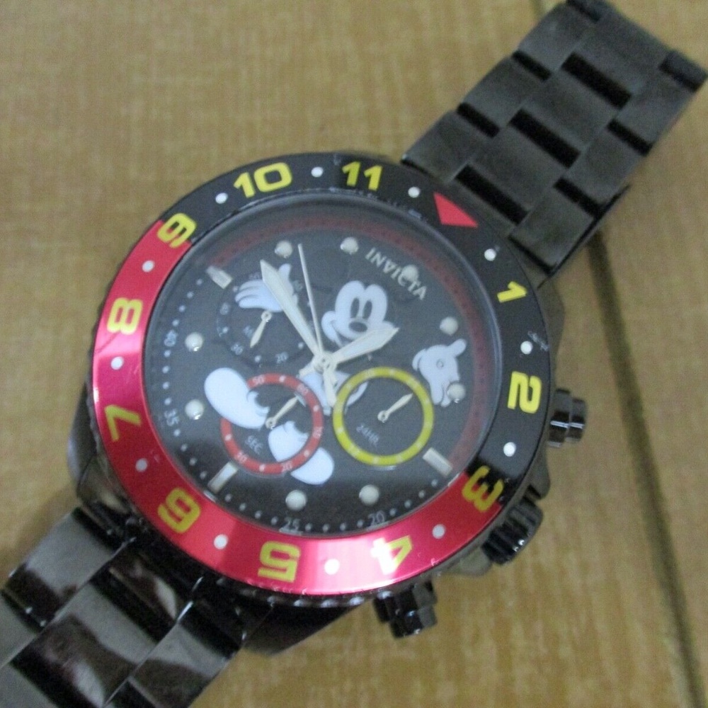 Collectable Invicta Disney MICKEY MOUSE Limited Edition Watch Hard Case 24957